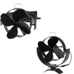 Ventilátor ke krbu UNIVERZÁLNÍ magnetický naklápěcí