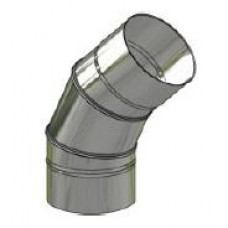 Koleno nerez stálé ø 130 mm / 45°