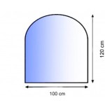 Podkladové tvrzené sklo pod kamna Lienbacher 21.02.880.2